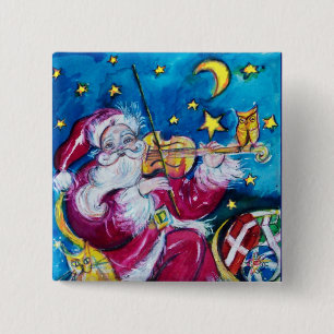 INSPIRED SANTA PLAYING VIOLIN KNAPP