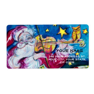 INSPIRED SANTA SPELA VIOLIN MED UGGLA-Julen Fraktsedel