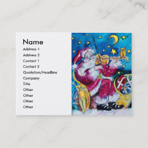 INSPIRED SANTA VISITKORT