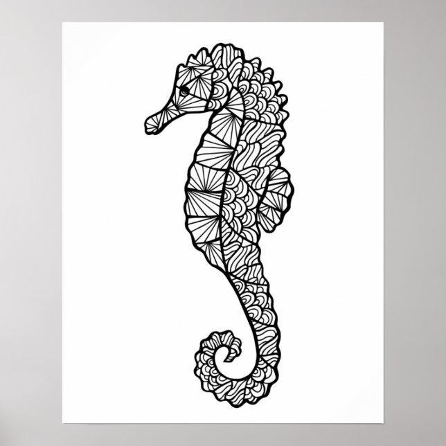 Inspired Sea Horse 2 Poster (Framsidan)