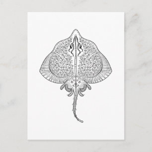Inspired Stingray Totem Vykort