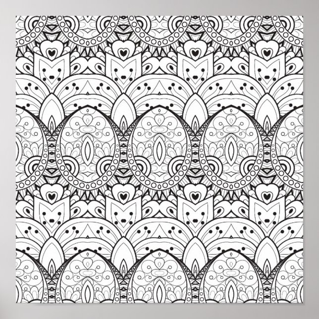 Inspired Tribal Illustration 2 Poster (Framsidan)