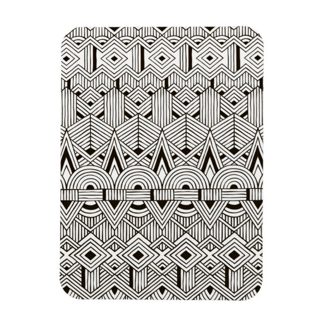 Inspired Tribal Mönster Magnet (Vertikal)