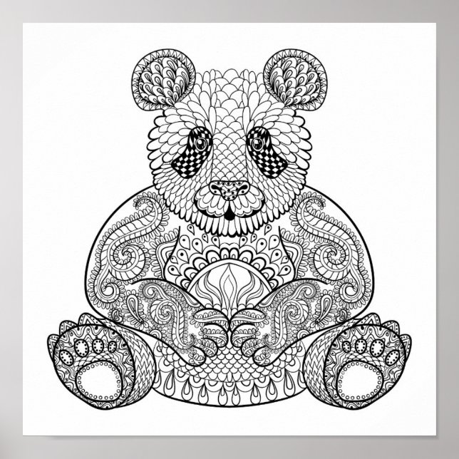Inspired Tribal Panda 2 Poster (Framsidan)