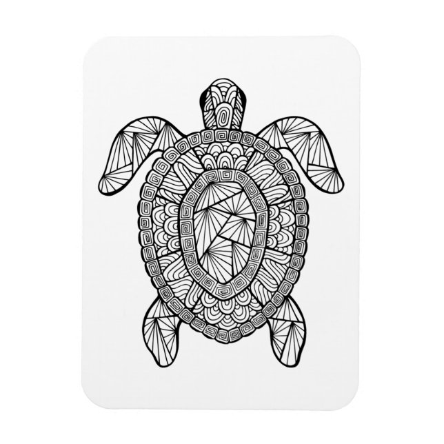 Inspired Turtle Magnet (Vertikal)