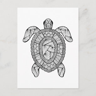 Inspired Turtle Vykort