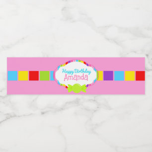 Inspired Vattenflaska Wrappers Vattenflaskor Etikett