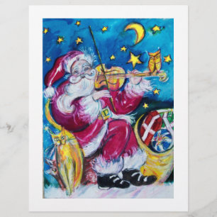 INSPIRED VIOLINIST SANTA-jul Reklamblad