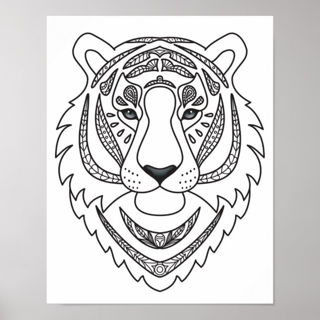 Inspired White Tiger 2 Poster (Framsidan)