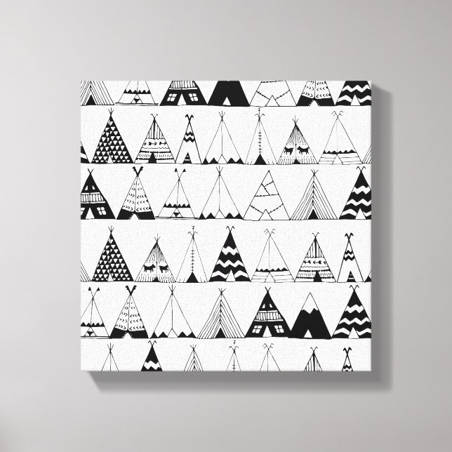 Inspired Wigwam 6 Canvastryck (Framsida)