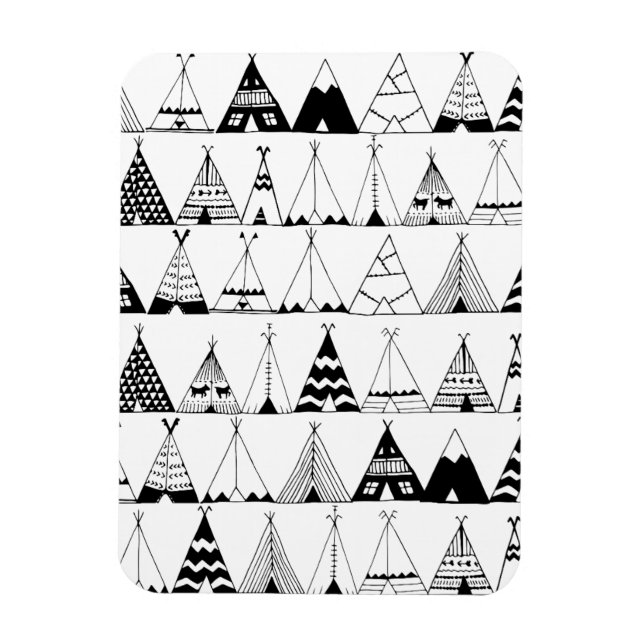 Inspired Wigwam Magnet (Vertikal)