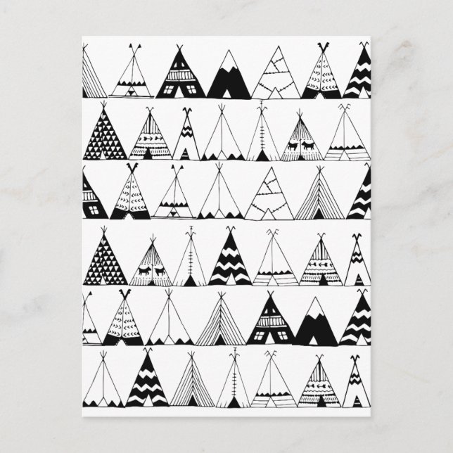 Inspired Wigwam Vykort (Framsida)