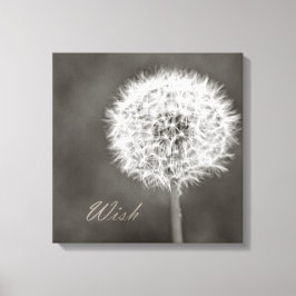 Inspired Wish Dandelion Canvastryck