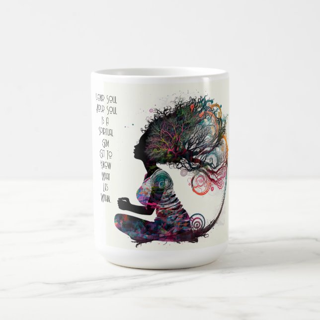 Inspired Woman Andlig Gem Mugg (Center)