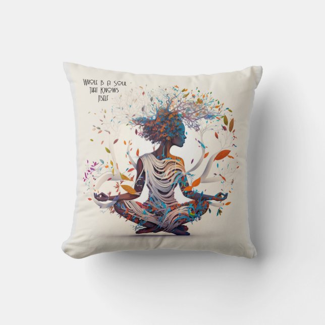Inspired Woman Hela Soul Dekorativ kudde (Framsida)