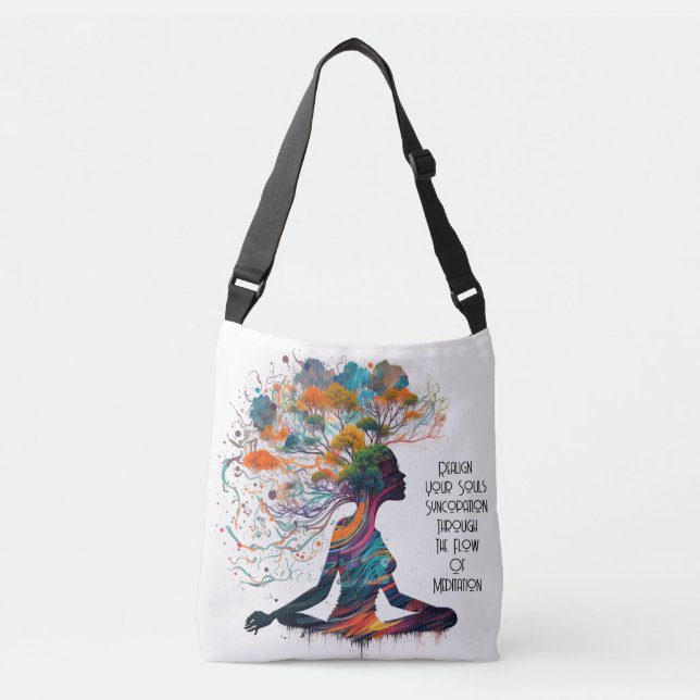 Inspired Woman Syncopation Tote Axelväska (Framsida)