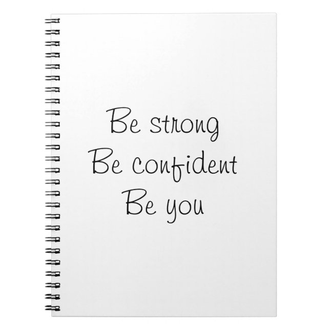 Inspirera anteckningsbok med spiral (Framsidan)