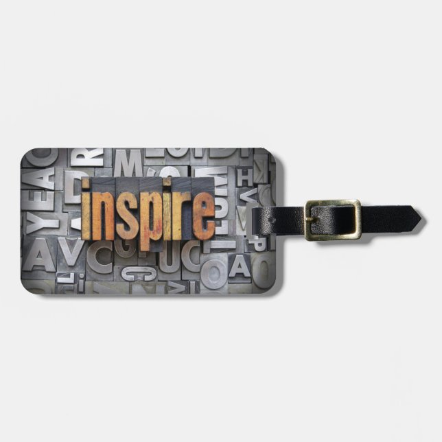 Inspirera Bagagebricka (Horisontell Framsida)