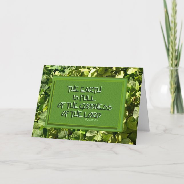 Inspirera bibelVerse Kort (Framsida)