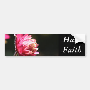 Inspirera bildekal för röd blommatro