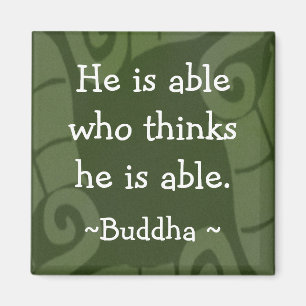 Inspirera Buddha citerar Magnet-1 Magnet