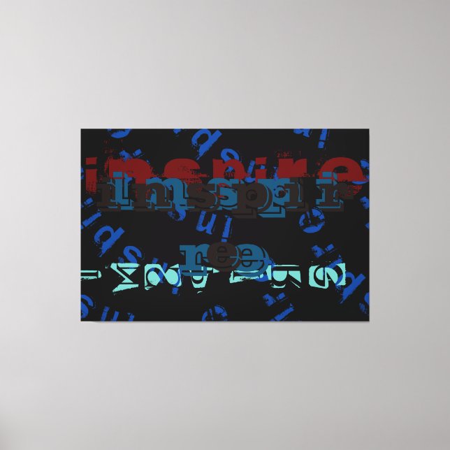 inspirera canvastryck (Framsida)