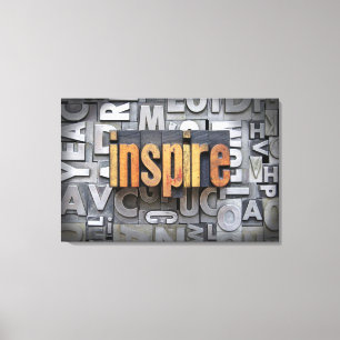 Inspirera Canvastryck
