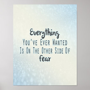 Inspirera citationstecken, blåtttypografi om lust poster