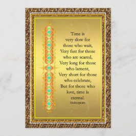 Inspirera citationstecken i elegant dekorativ inbjudningar