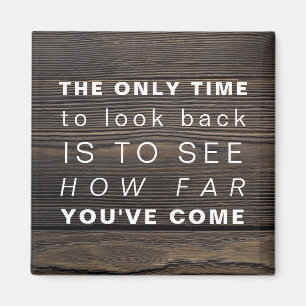 Inspirera citationstecken Motivational ser inte Magnet