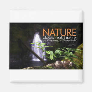 Inspirera citationstecken -- Natur Magnet