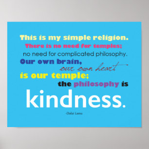 Inspirera citationstecken poster