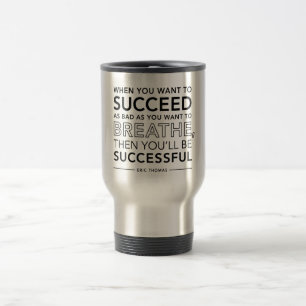 Inspirera citationsteckenmugg [FRAMGÅNG] Resemugg