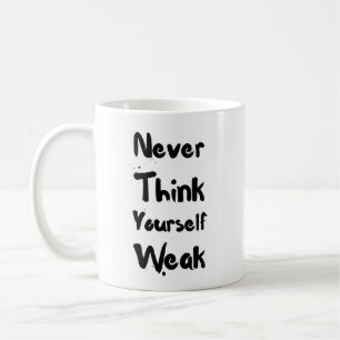 Inspirera citationsteckenmugg kaffemugg