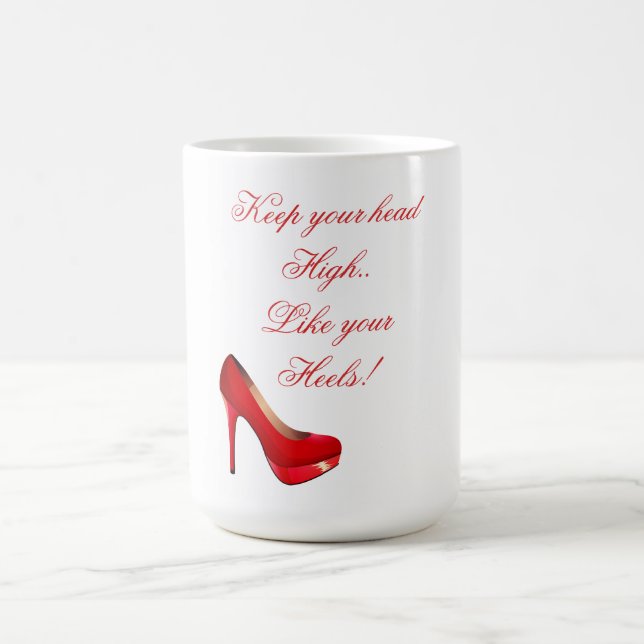 Inspirera citationsteckenmugg kaffemugg (Center)