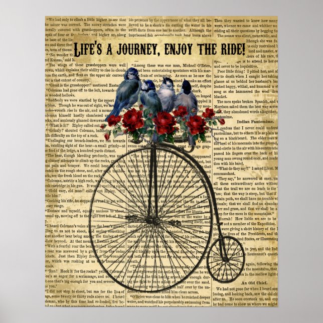 inspirera citatteckning poster (Framsidan)