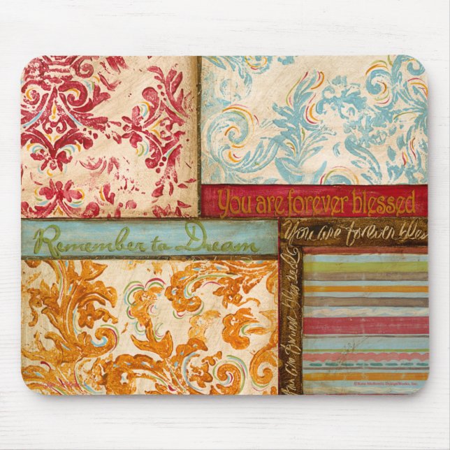 Inspirera Collage 2 av Kate McRostie Musmatta (Framsidan)