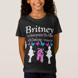 INSPIRERA DANCER QUOTE PERSONLIG T SHIRT