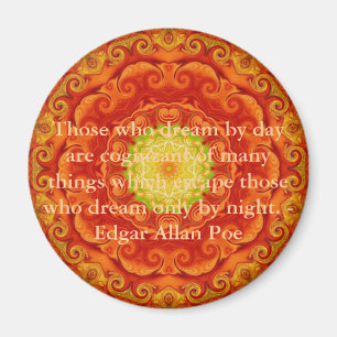 Inspirera Edgar Allan Poe citationstecken om Magnet