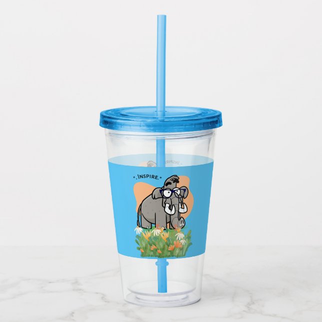 inspirera elefant take away mugg (Framsida)
