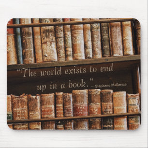 Inspirera gammalt bokcitationstecken musmatta