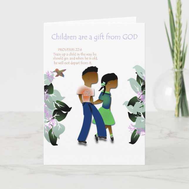 Inspirera hälsningkort kort (Framsida)