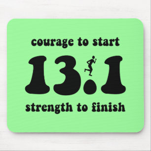 Inspirera halv maraton musmatta