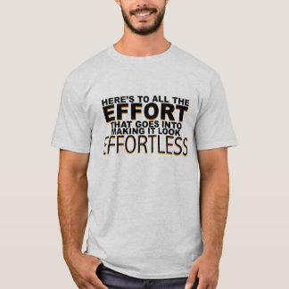 Inspirera hårt arbetetröja t-shirt