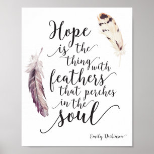 Inspirera hoppcitationstecken med poster