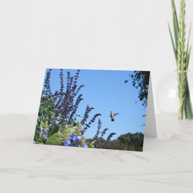 Inspirera Hummingbirdkort Kort (Framsida)