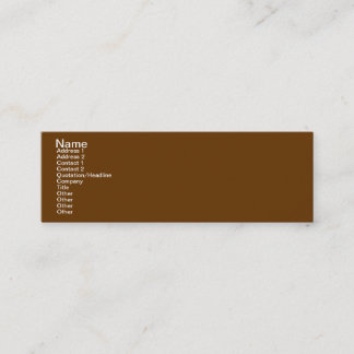 INSPIRERA JORD MINI VISITKORT