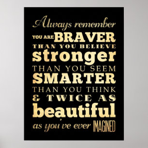 Inspirera konst - Dr Citering Poster