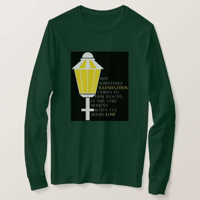 Inspirera långärmadskjorta - Marcel Proust Tee Shirt (Design framsida)
