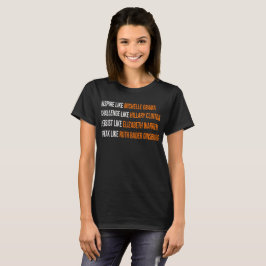 Inspirera lika Michelle Obama Tee Shirt